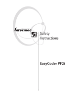 Intermec EasyCoder PF2i Safety Instructions