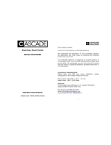 Cascade CE2244SK User manual