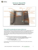 Polycom CX600 User manual