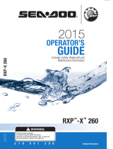 Sea-doo RXP-X 260 User manual