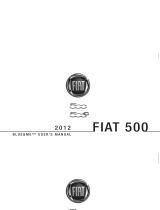 Fiat BLUE&ME 2012 500c User manual