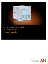 ABB REM615 ANSI User manual