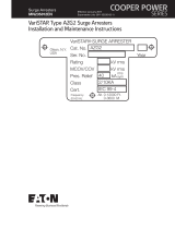 Eaton COOPER POWER SERIES Installation And Maintenance Instructions Manual