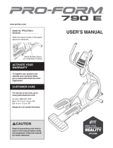 Pro-Form PFEL07909.4 User manual