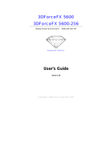 Jaton 3DForceFX 5600 User manual