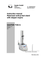 sauter TVO-S Series User manual