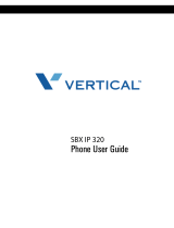 Vertical SBX IP 320 User manual