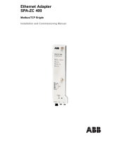 ABB SPA-ZC 400 Installation And Commissioning Manual
