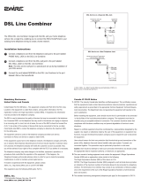 2Wire DSL Line Combiner User manual