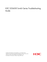 H3C S5560-EI series Troubleshooting Manual