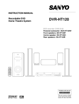 Sanyo SX-HT120C User manual