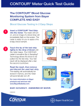 Bayer HealthCare Contour Quick Test Manual