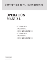 Haier AC142ACBHA Operating instructions