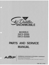 AMF Ski-Daddler 5813-0100 User manual