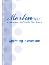 Merlin 600E Operating instructions