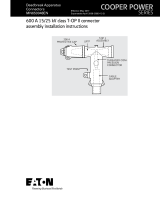 Eaton 600 A 35 kV Class Insulated Standoff Bushing Assembly/Installation Instructions