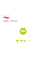Motorola moto x User manual