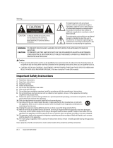 Haier HLC22XSL2a Important Safety Instructions Manual