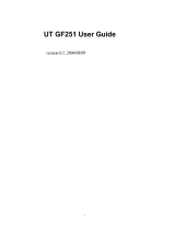 UTStarcom UT GF251 User manual