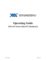 VIA Technologies EPIA EN 12000 Operating instructions