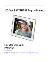 Kodak P725 - EASYSHARE Digital Frame Extended User Manual