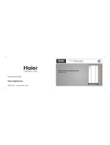 Haier HRD-211 User manual