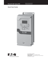 Eaton PowerXL DG1-34038FB-C21C Quick start guide