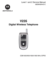 Motorola V235 User manual