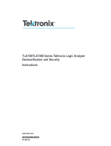 Tektronix TLA 700 Series Instructions Manual