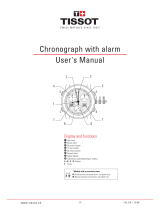 Tissot CHRONOGRAPH User manual