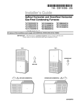 Trane UC1D120A9601A series Installer's Manual