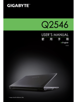 Gigabyte Q2546 User manual