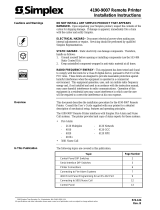 Simplex 4190-9007 Installation Instructions Manual