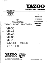 Yazoo YR-76 User manual