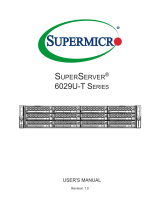 Supermicro SuperServer 6029U-TR25M User manual