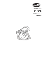 Hach FH950 User manual