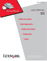 Lexmark 4036-308 User manual