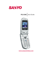 Sanyo PLS-200 User manual