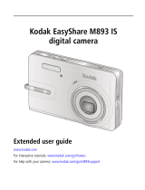 Kodak EasyShare M893 IS Extended User Manual