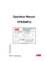 ABB VTR354P11 Operating instructions
