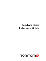 TomTom Rider Reference guide