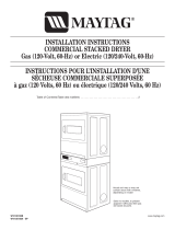 Maytag MDE17PD Installation Instructions Manual