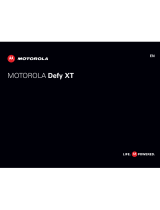 Motorola DEFY XT User manual