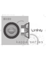 Infinity Kappa Series 124.7w User manual