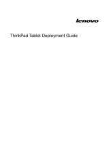Lenovo ThinkPad Hard Disk Drive Deployment Manual