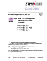 EWM STICK 350 PWS Operating Instructions Manual