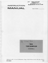 Tektronix 7S12 User manual