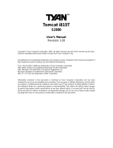 Tyan S2080 User manual