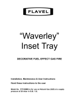 Flavel "Waverley" Inset Tray FITC00MN Installation, Maintenance & User Instructions