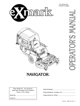 Exmark Navigator User manual